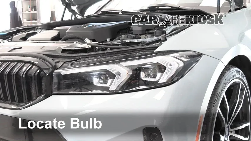 2023 BMW 330e xDrive 2.0L 4 Cyl. Turbo PHEV Éclairage Feu clignotant avant (remplacer l'ampoule)